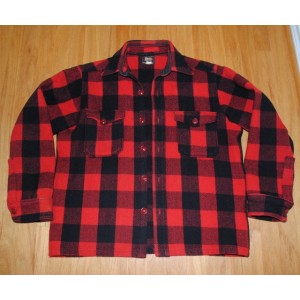 50年代　Woolrich ウール シャツ ジャケット